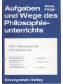 9783454865005 - Wissenschaften und Philosophieunterricht Aufgaben und Wege des Philosophieunterrichts ; H. 5