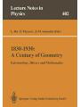 9783662138908 - Luciano Boi: 1830-1930: A Century of Geometry