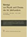9783663198666 - Meitner, Lise, Hahn, Otto, Laue, Max: Beiträge zur Physik und Chemie des 20. Jahrhunderts: von zum 80. Geburtstag (German Edition)